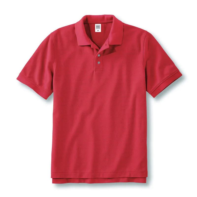 100 Cotton Polo Shirt Men,Light luxury Brand PoloShirt,Summer Short Sleeve Tee Shirt Fashion Tops Quality Clothes Golf Wear