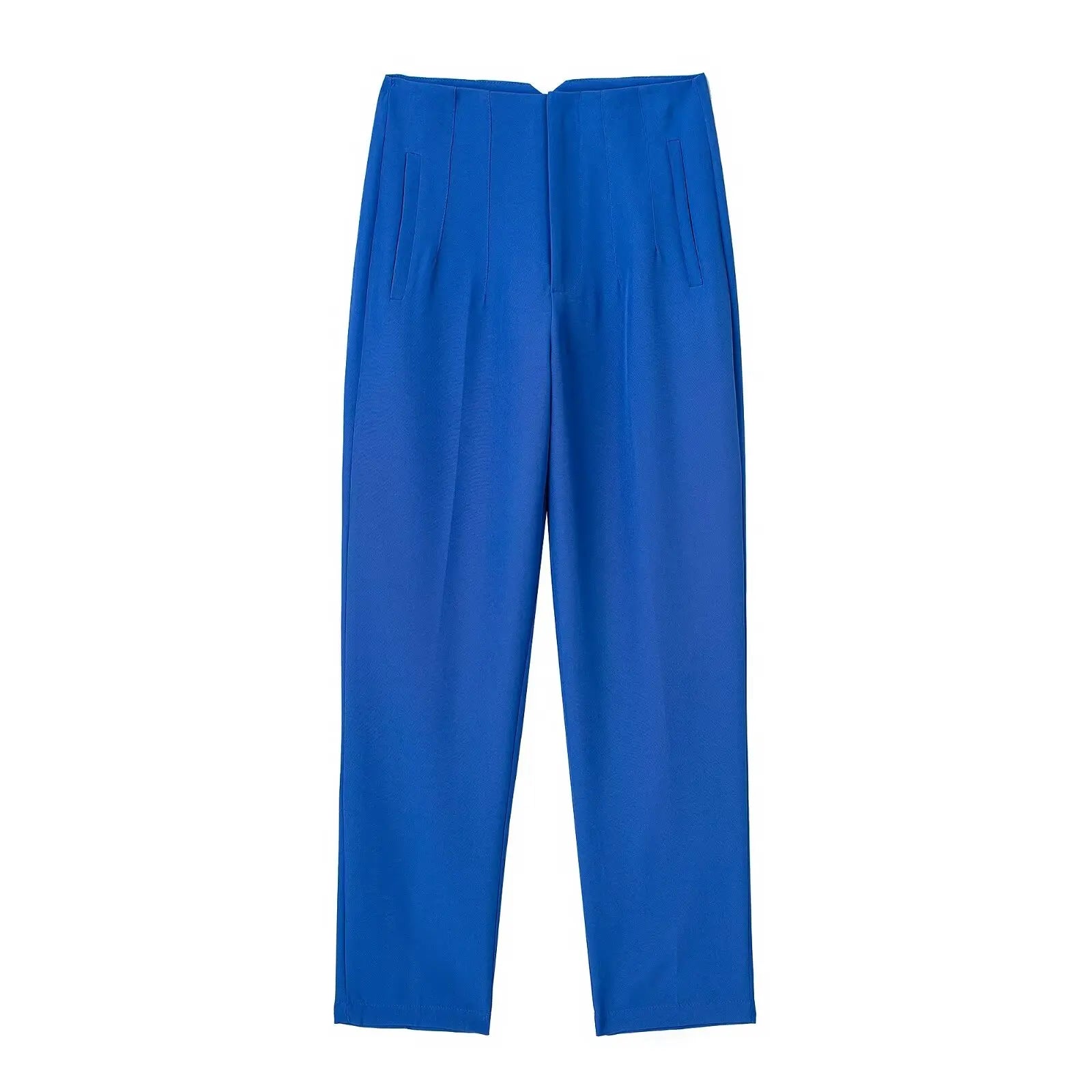 HH Women Elegant Solid Pencil Pants High Waist Pant For Women Casual Streetwear
