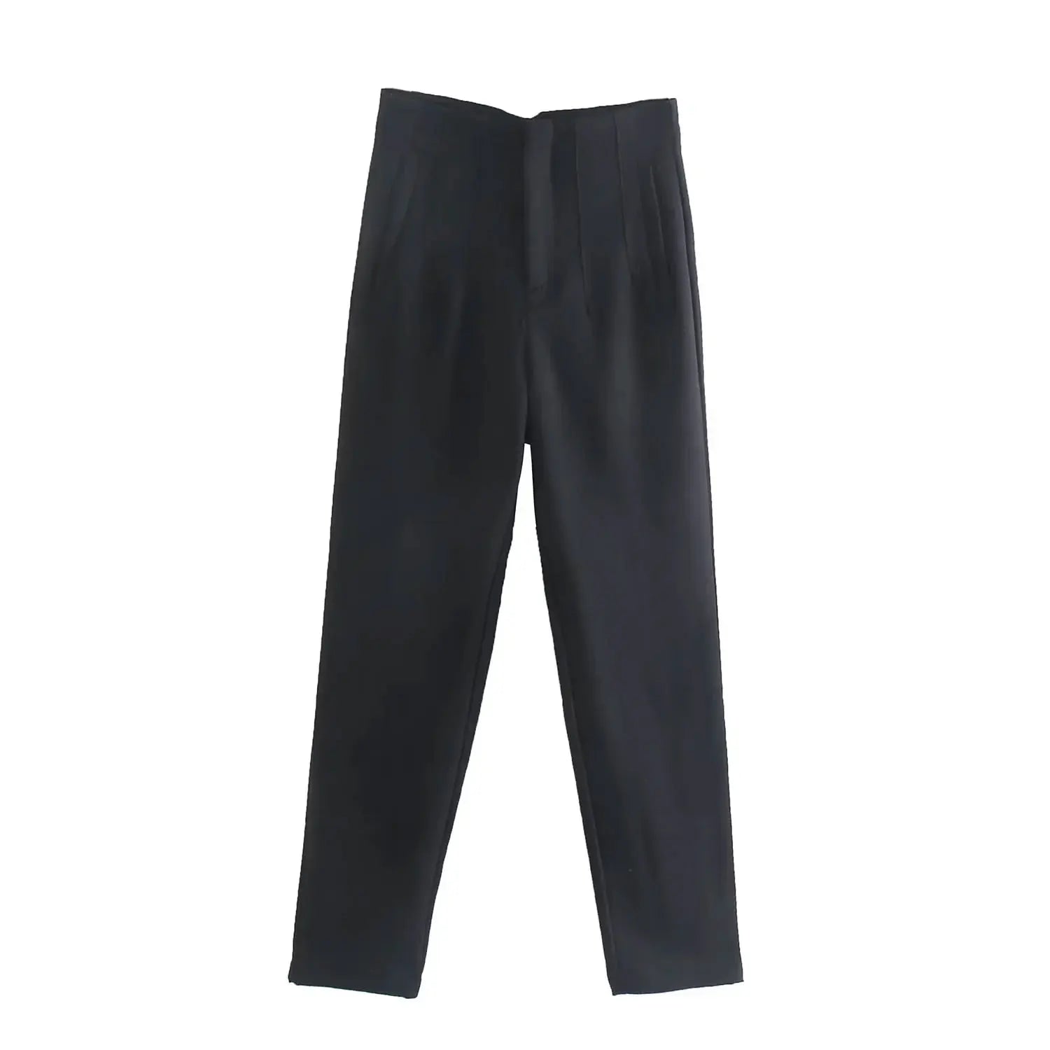 HH Women Elegant Solid Pencil Pants High Waist Pant For Women Casual Streetwear