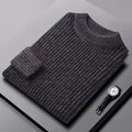 2026 New Men's Thick Warm Sweater Winter Knitted Turtleneck Pullovers Male High Neck Solid Slim Fit Soft Sweaters for Men Tops