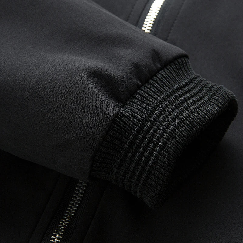 Men Bomber Jacket Thin Slim Long Sleeve baseball Jackets