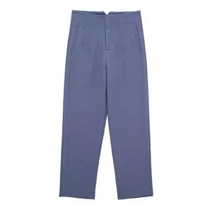 HH Women Elegant Solid Pencil Pants High Waist Pant For Women Casual Streetwear